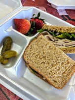 Turkey Sandwich on Wheat Bread